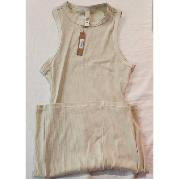 SKIMS Dresses & Skirts - SKIMS * Soft Lounge Maxi Sleeveless Dress *NWT* Bone * Medium